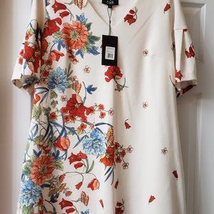 ORIENTAL PRINT DRESS BY ABS COLLECTION